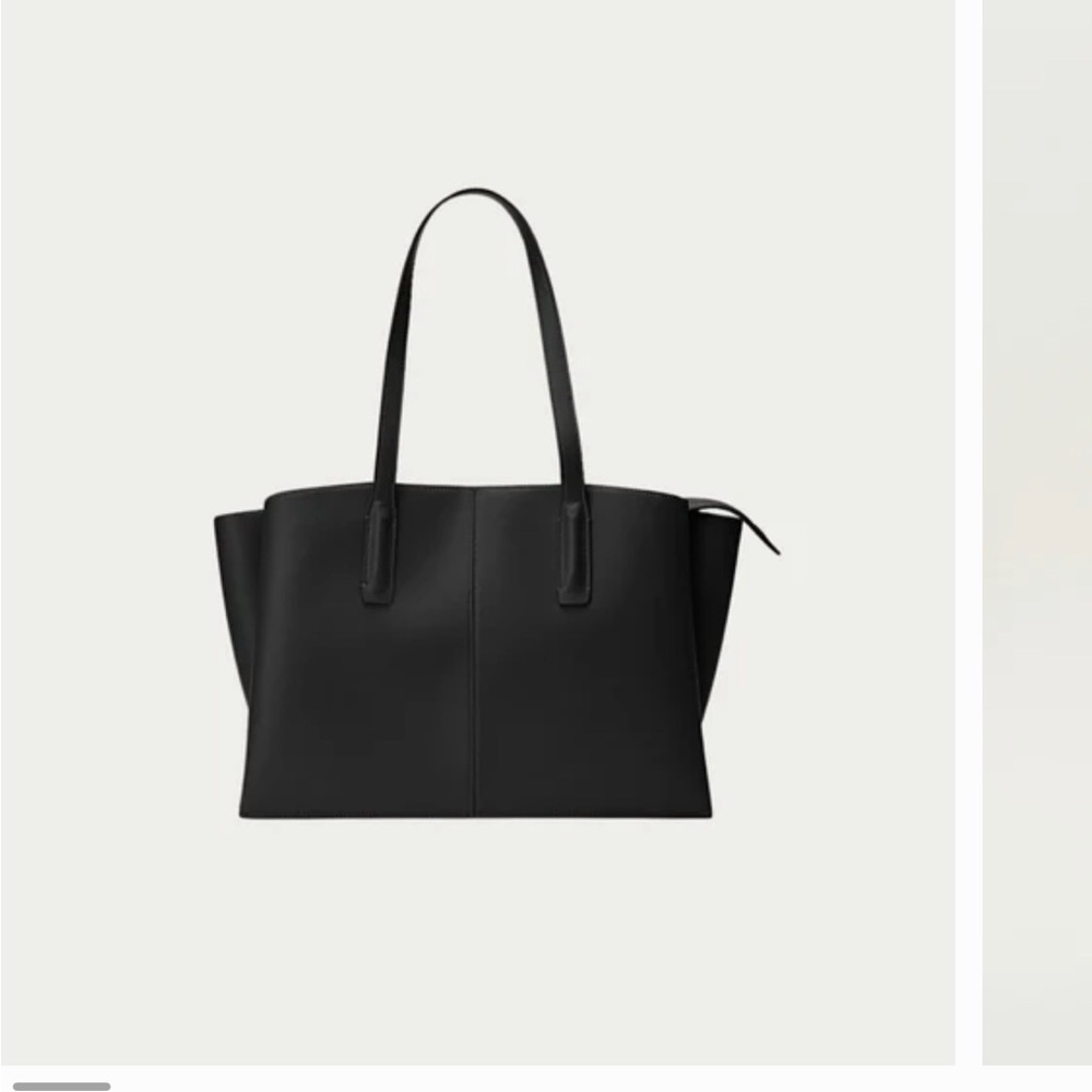 Paloma Tote - Black Leather
